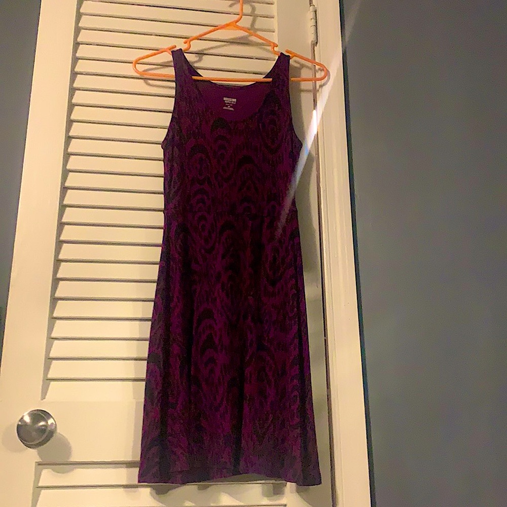 Mossimo, purple and black dress. Size Small